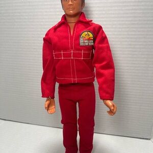 1975 Vintage The Six Million Dollar Man Steve Austin 13" Action Figure Toy